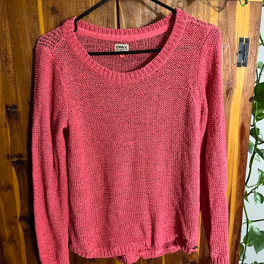 ONLY Pink Knit Sweater
